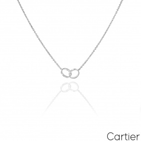 Cartier White Gold Love Necklace B7212500